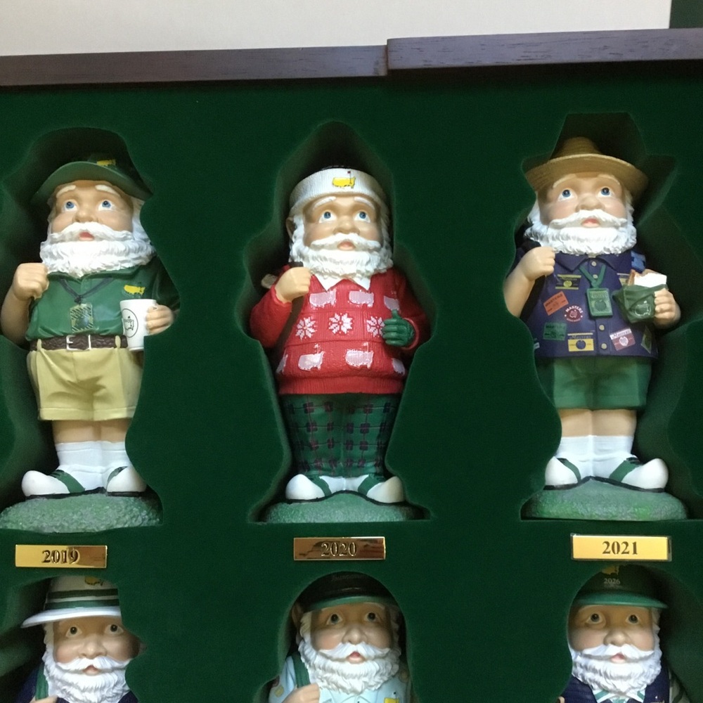 NEW Masters Limited Edition 10-Piece Gnome Set Berckmans Place Augusta - Picture 8 of 16